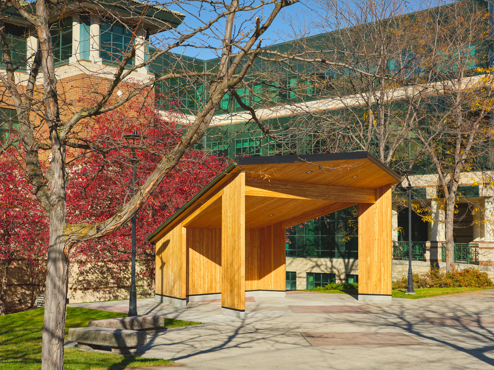 Photo of UM COB Band Shelter